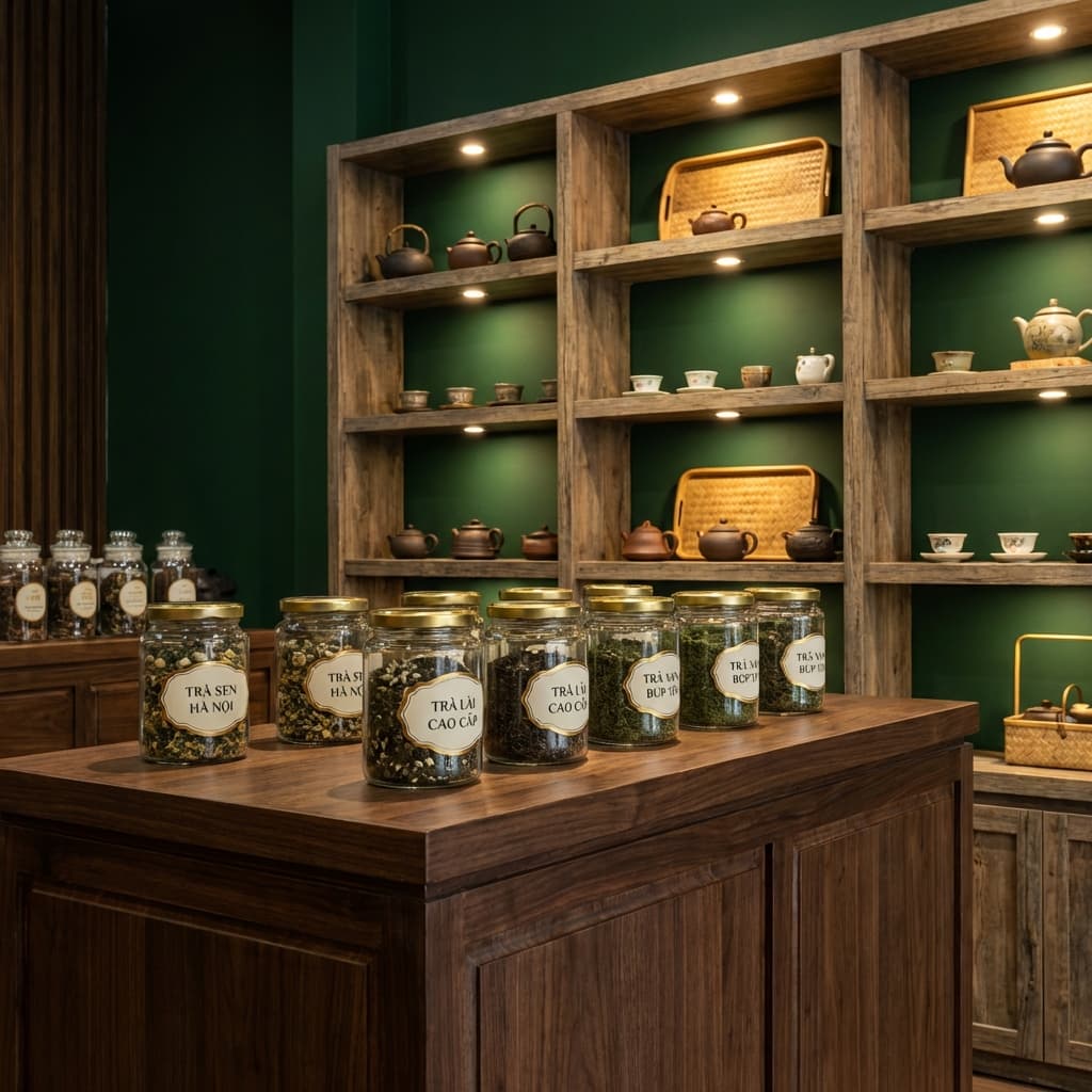 Quầy pha trà 84tea